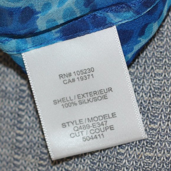 EQUIPMENT FEMME Sheer Blue Leopard Maxi Sun Dress - Picture 7 of 7